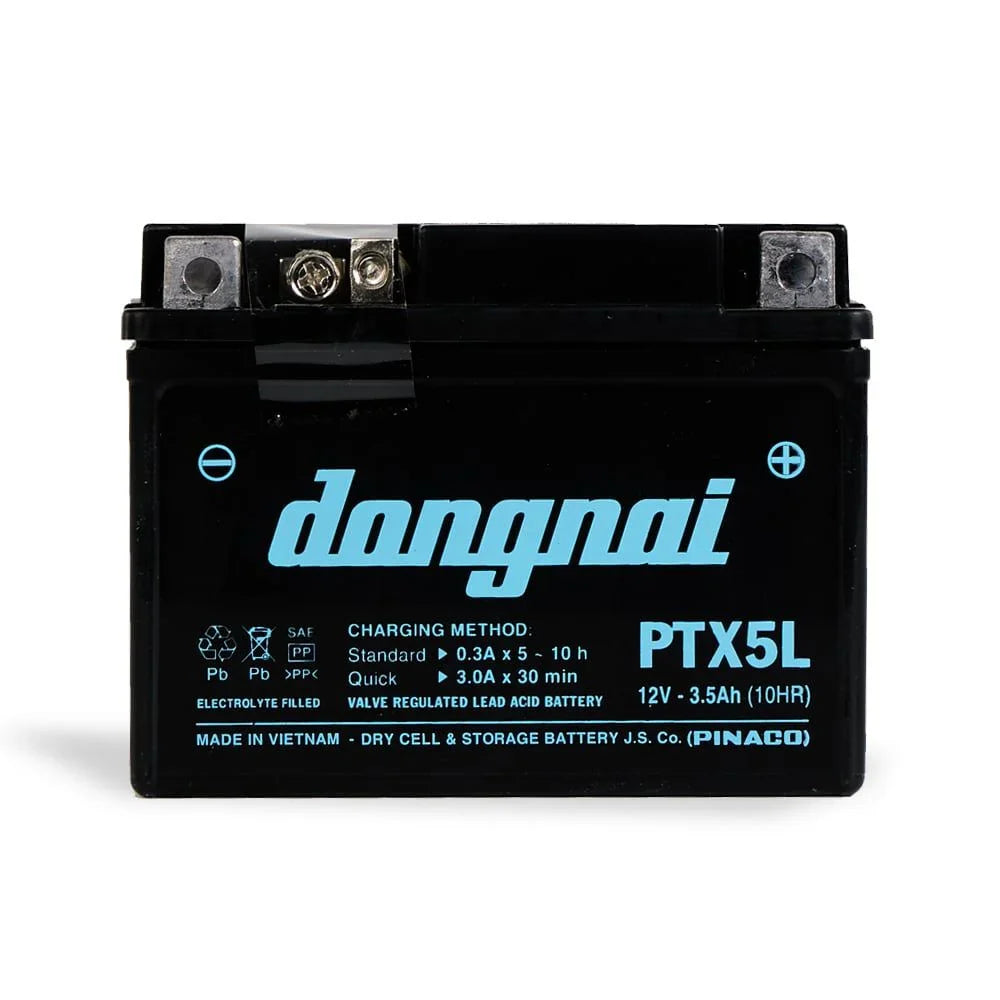 PINACO / Dong Nai VRLA Motorcycles Battery - PTX5L