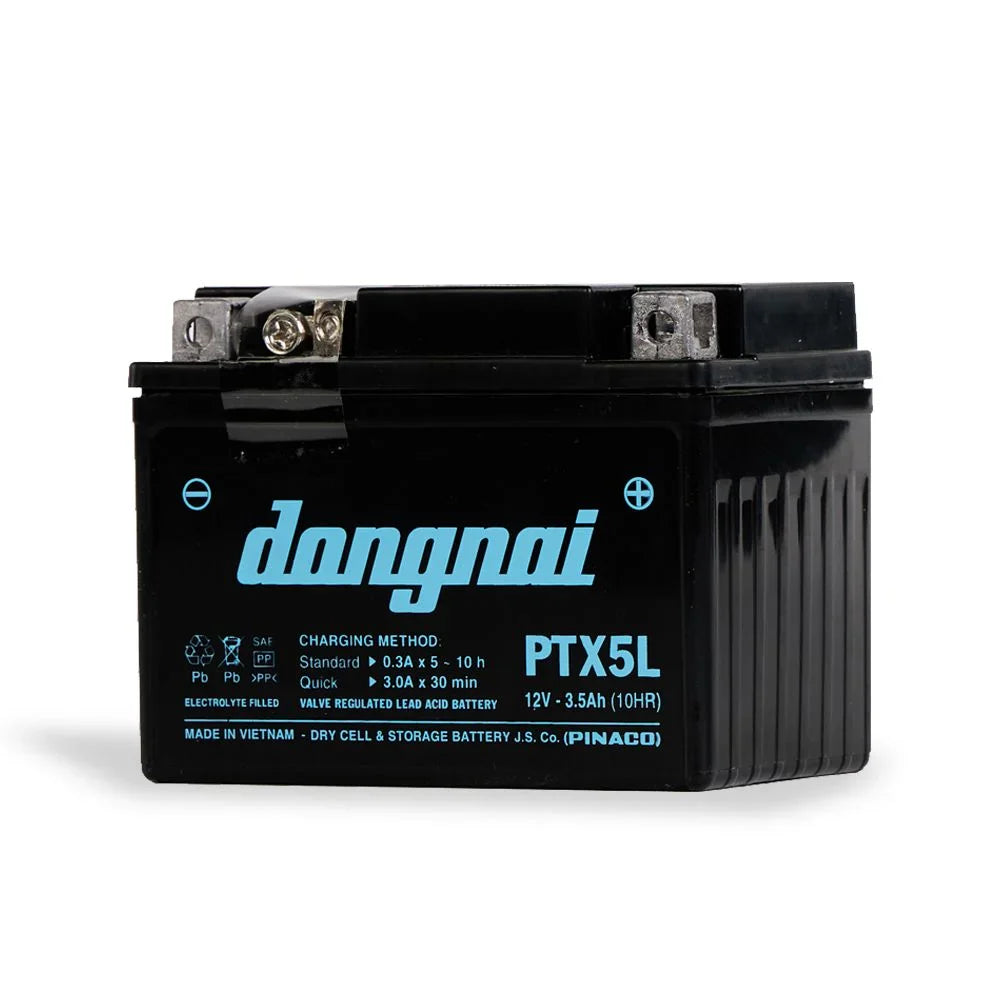 PINACO / Dong Nai VRLA Motorcycles Battery - PTX5L