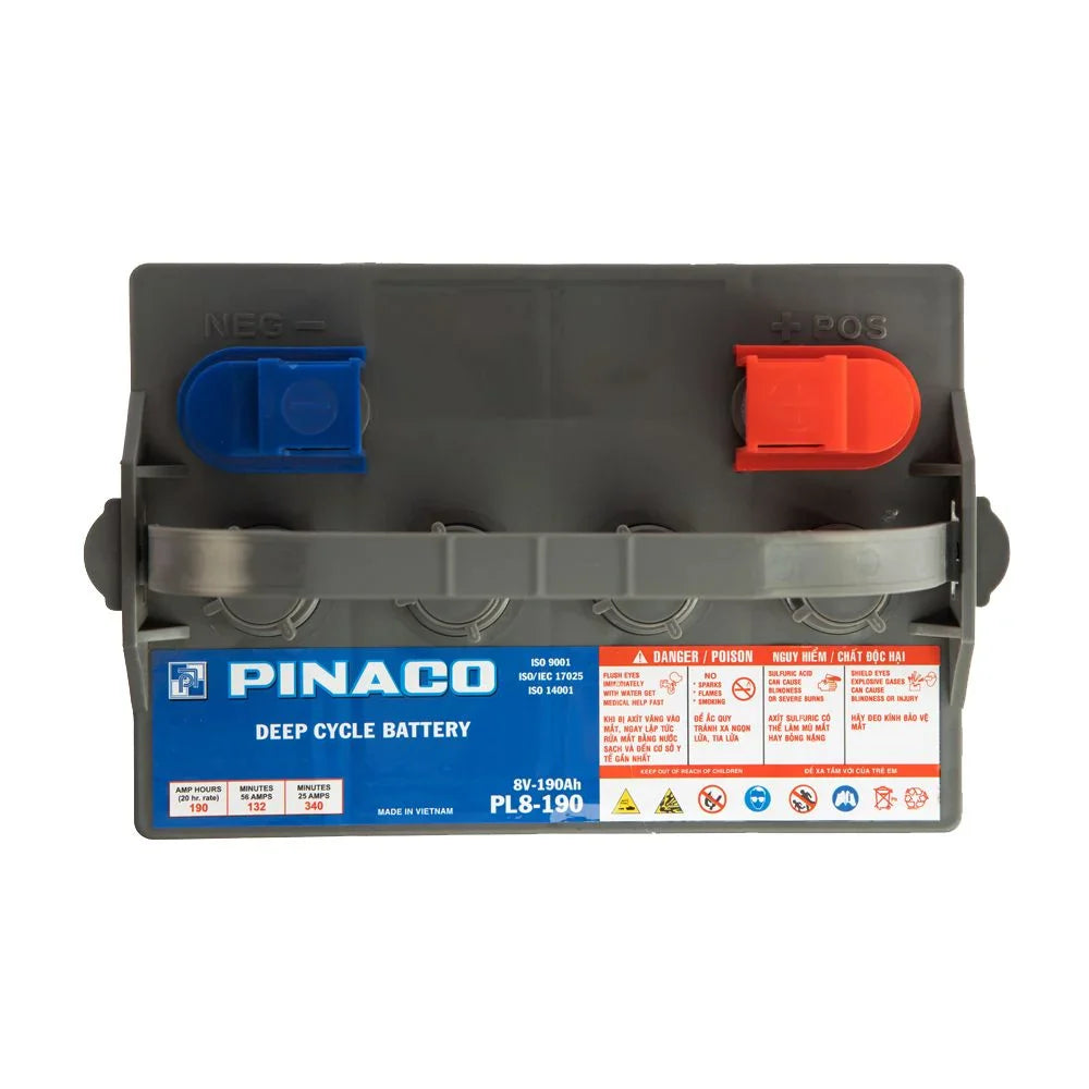 PINACO Deep Cycle Battery - PL8-190