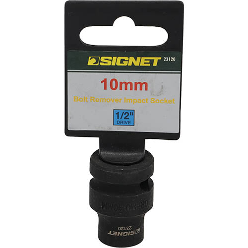 SIGNET - 12.7SQ Bolt Remover Socket (mm) / For Impact