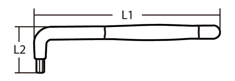 SIGNET - Insulated L-shaped Hex Key