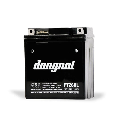 PINACO / Dong Nai VRLA Motorcycles Battery - PTZ6HL