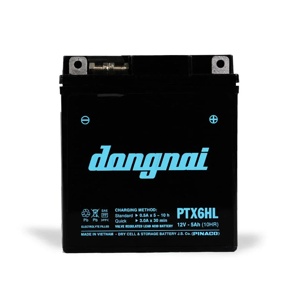 PINACO / Dong Nai VRLA Motorcycles Battery - PTX6HL