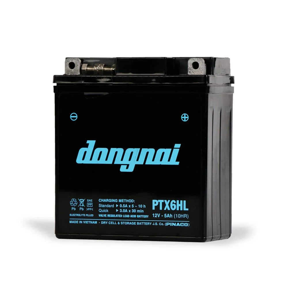 PINACO / Dong Nai VRLA Motorcycles Battery - PTX6HL