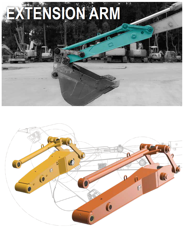 EXTENSION ARM - 10.0~14.0ton