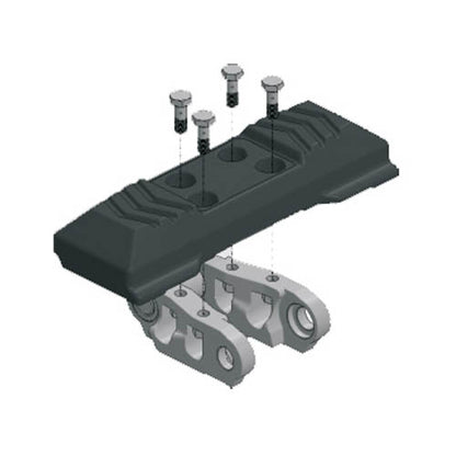 RUBBER PAD, CHAIN-ON