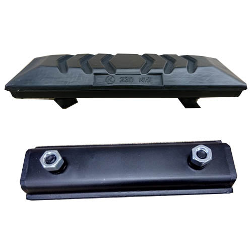 RUBBER PAD, RP90B-230 - BLACK