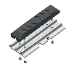 RUBBER PAD, RP101A-300 - BLACK