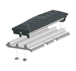 RUBBER PAD, RP101A-300 - BLACK