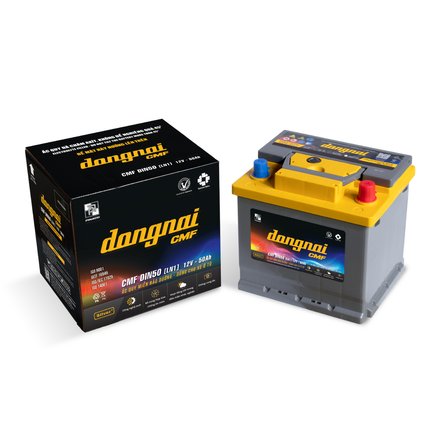 PINACO / Dong Nai CMF Battery - DIN45 / DIN50