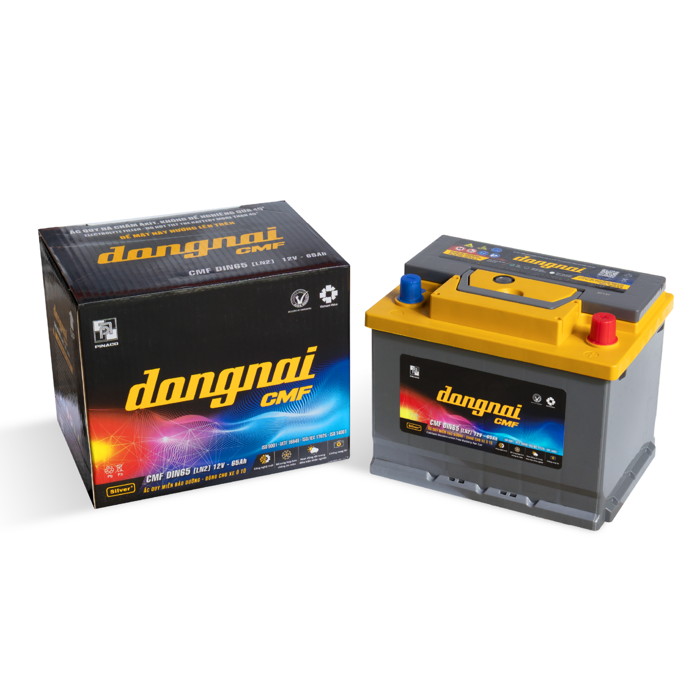 PINACO / Dong Nai CMF Battery - DIN60 / DIN65