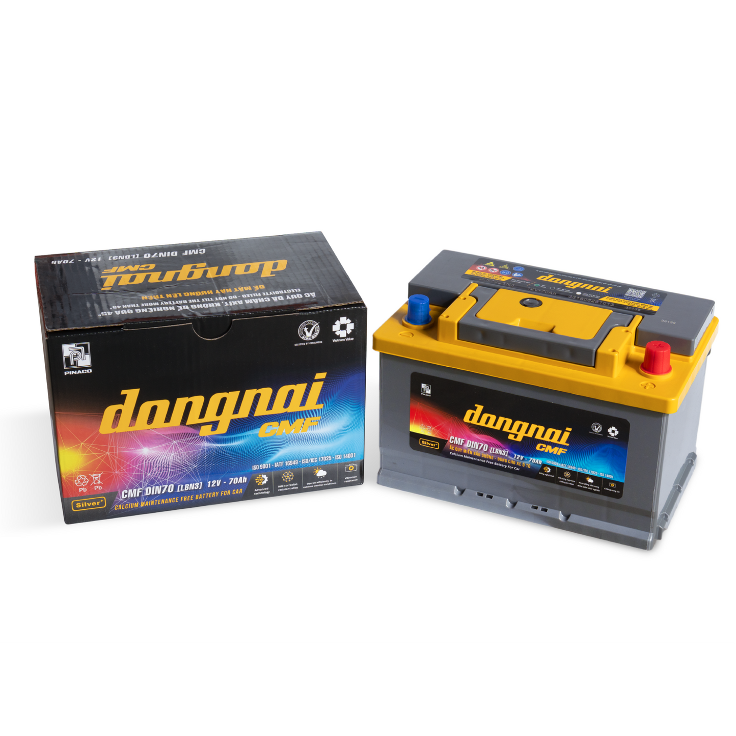 PINACO / Dong Nai CMF Battery - DIN66 / DIN70