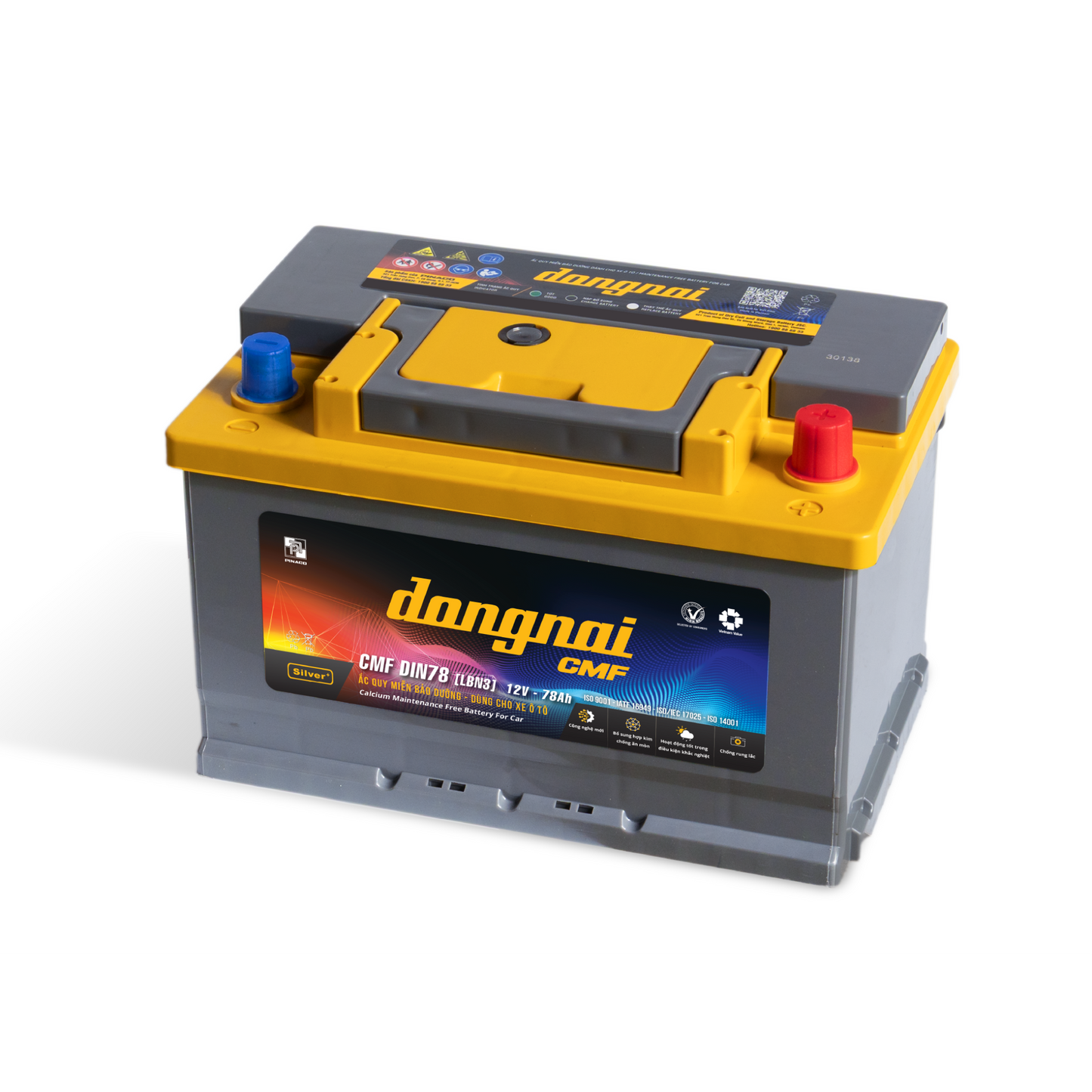 PINACO / Dong Nai CMF Battery - DIN75 / DIN78