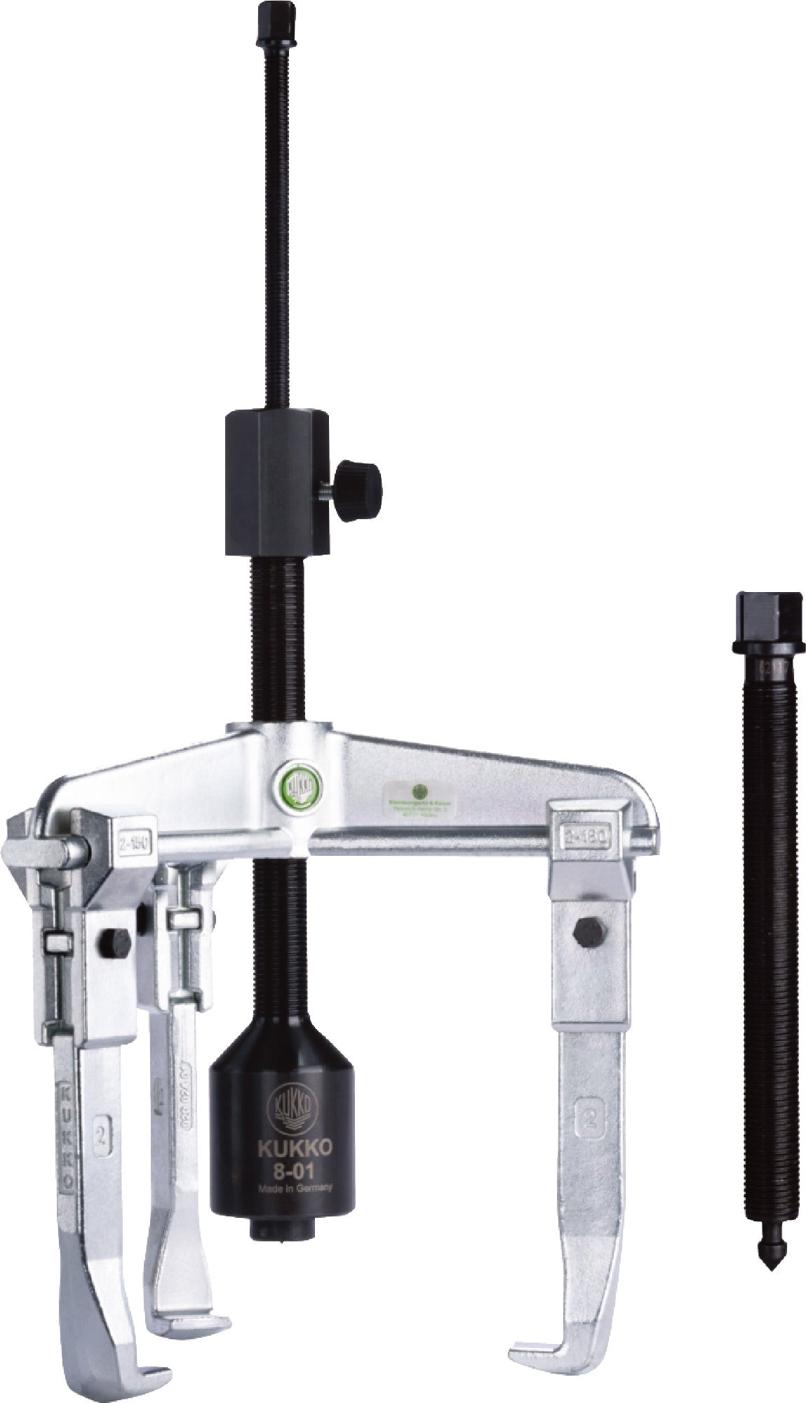 KUKKO - 3-jaw Pullers with Long Hydraulic Spindle