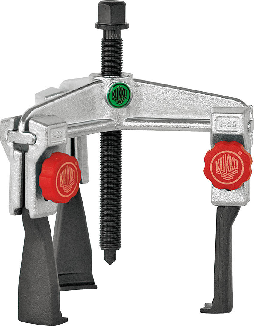 KUKKO - 3-jaw Pullers with Narrow & Quickly Adjustable Jaws