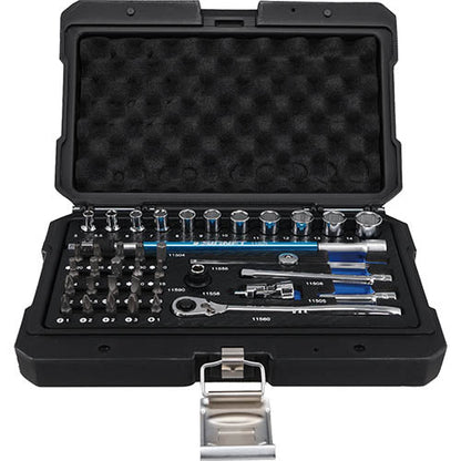 SIGNET - 1/4DR / 6.3SQ Socket wrench & Bit set (mm) / For hand tool