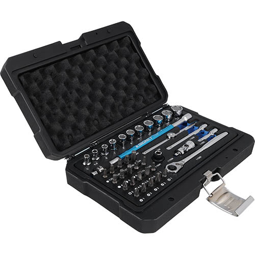 SIGNET - 1/4DR / 6.3SQ Socket wrench & Bit set (mm) / For hand tool