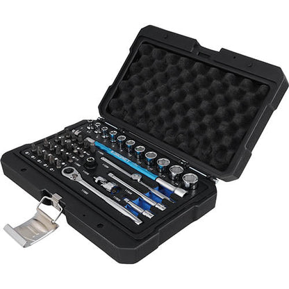 SIGNET - 1/4DR / 6.3SQ Socket wrench & Bit set (mm) / For hand tool