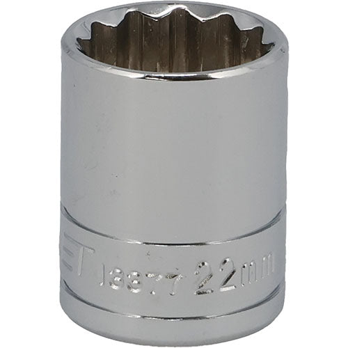 SIGNET - 12.7SQ-1/2DR Socket (mm) / For Hand tool