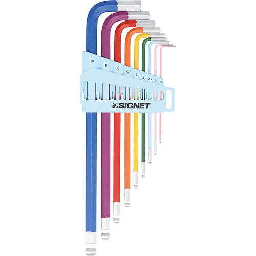 SIGNET - Long Ball Hex Key set (Rainbow)