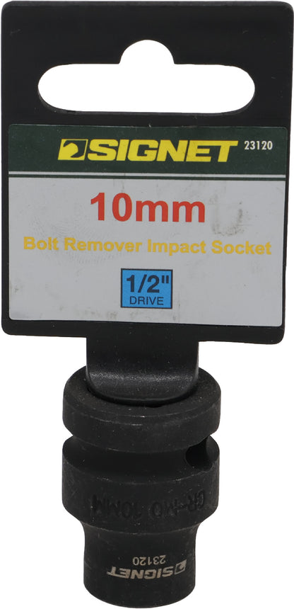 SIGNET - 12.7SQ Bolt Remover Socket (mm) / For Impact