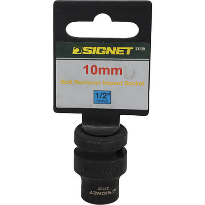 SIGNET - 12.7SQ Bolt Remover Socket (mm) / For Impact