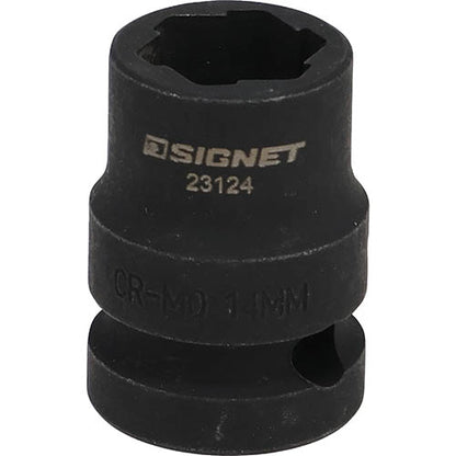 SIGNET - 12.7SQ Bolt Remover Socket (mm) / For Impact