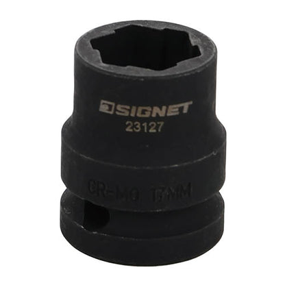 SIGNET - 12.7SQ Bolt Remover Socket (mm) / For Impact