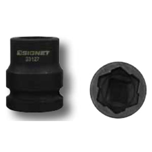 SIGNET - 12.7SQ Bolt Remover Socket (mm) / For Impact