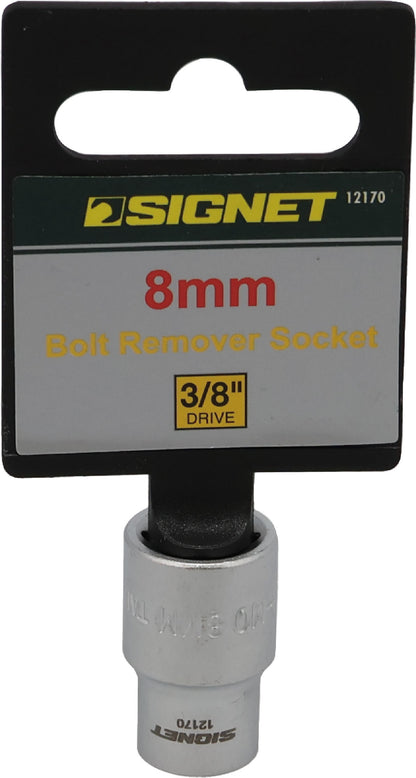 SIGNET - 9.5SQ Bolt Remover Socket (mm) / For Hand tools