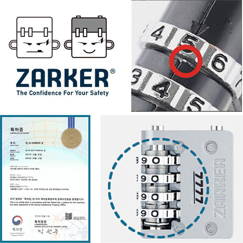 ZARKER - XD-SERIES Dial Padlock