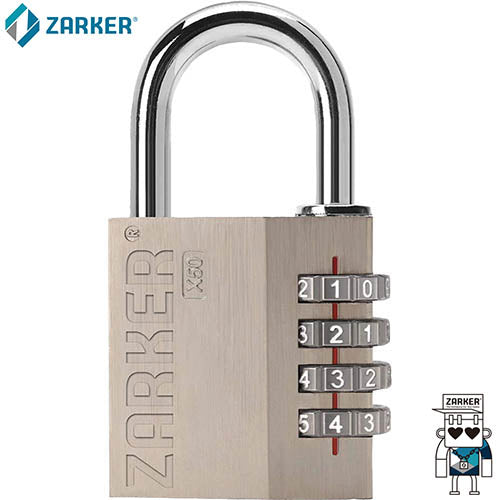 ZARKER - X-SERIES Premium Dial Padlock
