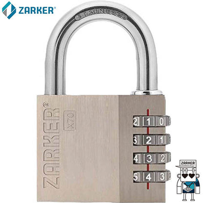 ZARKER - X-SERIES Premium Dial Padlock