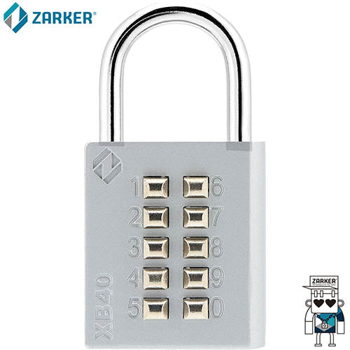 ZARKER - XB-SERIES Button Padlock