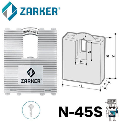 ZARKER - STEEL PADLOCK