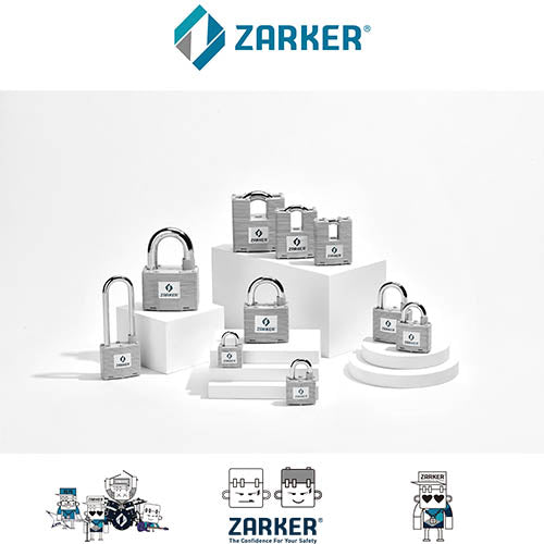 ZARKER - STEEL PADLOCK